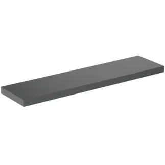 IDEAL STANDARD CONCA - Konzola 2000x505x80 mm v antracitově matném laku - Předmontováno, dřevo z udržitelných zdrojů #T4000Y2 - Antracitově matný lak