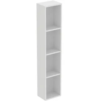 IDEAL STANDARD ADAPTO / STRADA II - Skříňka 250x181x1234 mm v bílé barvě - Předmontováno, dřevo z udržitelných zdrojů #T4308WG - Bílý lak s vysokým leskem