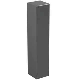 IDEAL STANDARD ADAPTO / STRADA II - Skříňka 350x370x1710 mm v antracitově matném laku, 1 dvířka - SoftClosing, Předmontováno, Dřevo z udržitelných zdrojů #T4305Y2 - Antracitově matné