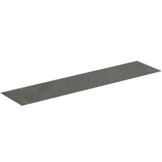 IDEAL STANDARD CONCA - Vanity top 1585x373x6 mm v dekoru kamene #T4348DI - Pietra grey