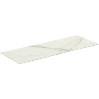 IDEAL STANDARD CONCA - Umyvadlová deska 1000x373x6 mm z mramoru calacatta #T4346DH - Marble Calacatta