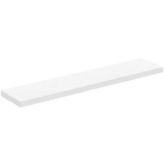 IDEAL STANDARD CONCA - Konzola 2400x505x80 mm v bílém matném laku - Předmontováno, dřevo z udržitelných zdrojů #T4342Y1 - Bílá matná