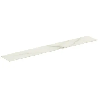 IDEAL STANDARD CONCA - Umyvadlová deska 2385x373x6 mm z mramoru calacatta #T4350DH - Marble Calacatta