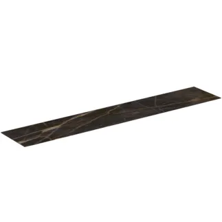 IDEAL STANDARD CONCA - Vanity top 1985x373x6 mm z mramoru noir desir #T4349DG - Marmor Noir Desir