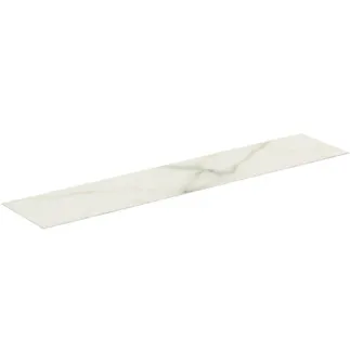 IDEAL STANDARD CONCA - Umyvadlová deska 2385x505x6 mm z mramoru calacatta #T4343DH - Marble Calacatta