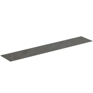 IDEAL STANDARD CONCA - Umyvadlová deska 1985x373x6 mm v dekoru kamene #T4349DI - Pietra grey