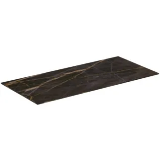 IDEAL STANDARD CONCA - Umyvadlová deska 800x373x6 mm z mramoru noir desir #T4345DG - Marmor Noir Desir