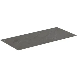 IDEAL STANDARD CONCA - Umyvadlová deska 800x373x6 mm v dekoru kamene #T4345DI - Pietra grey