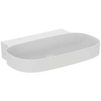 IDEAL STANDARD LINDA-X - Umyvadlo 750x500x135 mm v bílé barvě, bez otvoru pro baterii, bez přepadu - Diamatec, IdealPlus #T4993MA - Bílá (Alpine) s Ideal Plus