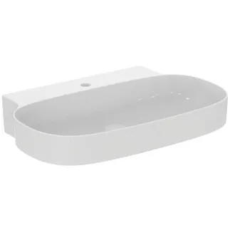 IDEAL STANDARD LINDA-X - Umyvadlo 750x500x135 mm v bílé barvě, 1 otvor pro baterii, bez přepadu - Diamatec, IdealPlus #T4396MA - Bílá (Alpine) s Ideal Plus