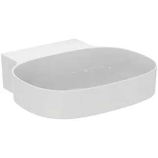 IDEAL STANDARD LINDA-X - Umyvadlo 500x480x135 mm v bílé barvě, bez otvoru pro baterii, bez přepadu - Diamatec, IdealPlus #T4392MA - Bílá (Alpine) s Ideal Plus