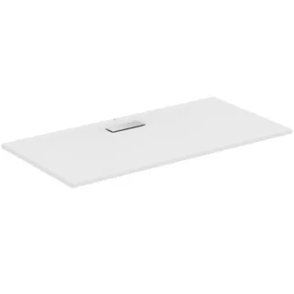 IDEAL STANDARD ULTRAFLAT NEW - Obdélníková sprchová vanička 1400x700x25 mm v bílém saténovém provedení, bez výsuvného odpadu - Odolná proti detergentům, světlu, bezbariérová, podle DIN 18040, vysoká 25 mm #T4477V1 - Hedvábně bílá