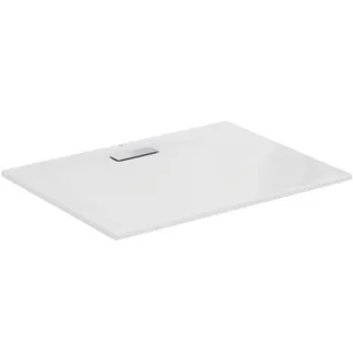 IDEAL STANDARD ULTRAFLAT NEW - Obdélníková sprchová vanička 1200x900x25 mm v lesklé bílé barvě, bez výsuvného odpadu - Odolná proti detergentům, světlu, bezbariérová, podle DIN 18040, vysoká 25 mm #T448301 - Bílá (Alpine)