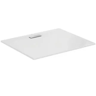 IDEAL STANDARD ULTRAFLAT NEW - Obdélníková sprchová vanička 1200x1000x25 mm v lesklé bílé barvě, bez výsuvného odpadu - Odolná proti detergentům, světlu, bezbariérová, podle DIN 18040, vysoká 25 mm #T448901 - Bílá (Alpine)