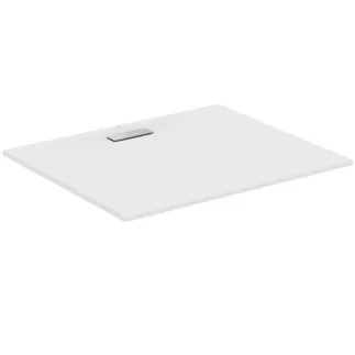 IDEAL STANDARD ULTRAFLAT NEW - Obdélníková sprchová vanička 1200x1000x25 mm v bílém saténovém provedení, bez výsuvného odpadu - Odolná proti detergentům, světlu, bezbariérová, v souladu s DIN 18040, vysoká 25 mm #T4489V1 - Hedvábně bílá