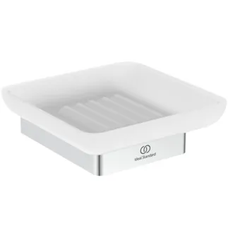 IDEAL STANDARD CONCA - Mýdlenka 105x105x38 mm v chromu #T4508AA - Chrome