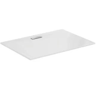 IDEAL STANDARD ULTRAFLAT NEW - Obdélníková sprchová vanička 1400x1000x25 mm v lesklé bílé barvě, bez výsuvného odpadu - Odolná proti detergentům, světlu, bezbariérová, podle DIN 18040, vysoká 25 mm #T449001 - Bílá (Alpine)
