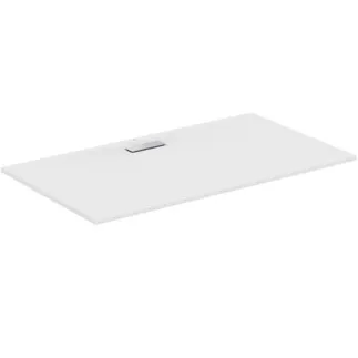 IDEAL STANDARD ULTRAFLAT NEW - Obdélníková sprchová vanička 1600x900x25 mm v bílém saténovém provedení, bez výsuvného odpadu - Odolná proti detergentům, světlu, bezbariérová, podle DIN 18040, vysoká 25 mm #T4485V1 - Hedvábně bílá