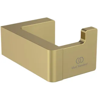 IDEAL STANDARD CONCA - Háček na ručníky 49x74x35 mm v barvě broušeného zlata - PVD technologie #T4506A2 - Brushed Gold