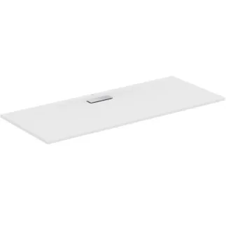 IDEAL STANDARD ULTRAFLAT NEW - Obdélníková sprchová vanička 1700x700x25 mm v bílém saténovém provedení, bez výsuvného odpadu - Odolná proti detergentům, světlu, bezbariérová, podle DIN 18040, vysoká 25 mm #T4479V1 - Hedvábně bílá