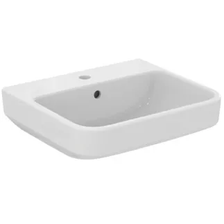 IDEAL STANDARD I.LIFE B - Umyvadlo 500x440x180 mm v bílém lesku, 1 otvor pro baterii, s přepadem #T460901 - Bílá (Alpine)