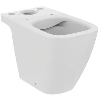 IDEAL STANDARD I.LIFE S - Podlahové WC pro kombinaci (otevřená záda) 360x600x400 mm v bílém lesku, horizontální odtok - Bezokrajová splachovací technologie RimLS+ #T459601 - Bílá (Alpine)
