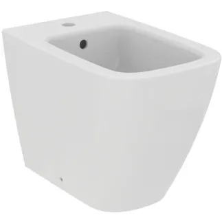 IDEAL STANDARD I.LIFE B - Volně stojící bidet 355x540x400 mm v bílém lesku, 1 otvor pro baterii, s přepadem #T461701 - Bílá (Alpine)