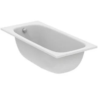IDEAL STANDARD I.LIFE - Vana ve tvaru těla 1500x700x450 mm v bílé lesklé barvě, bez otvoru pro baterii, s přepadem, bez výsuvného odpadu - Odolná proti detergentům, odolná proti světlu #T475701 - Bílá (Alpine)