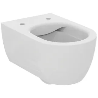 IDEAL STANDARD BLEND CURVE - Závěsné WC 355x540x340 mm v bílé barvě, plné splachování CL1 4,5 - 6 l/min, horizontální odtok - CL1, CL2, EasyFix+, technologie splachování bez okrajů RimLS+, IdealPlus #T4655MA - Bílá (Alpine) s Ideal Plus