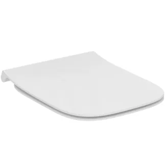 IDEAL STANDARD I.LIFE A - Sendvičové sedadlo 360x450x45 mm v bílé lesklé barvě #T481201 - Bílá (Alpine)
