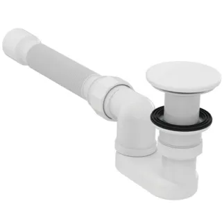IDEAL STANDARD Lapač zápachu 80x5x150 mm v matné bílé barvě #T4831EN - matná bílá