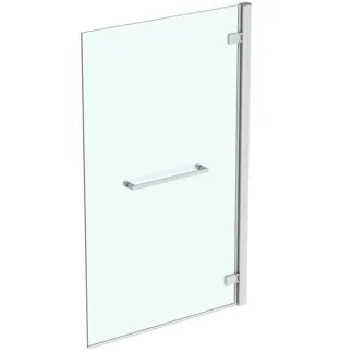 IDEAL STANDARD I.LIFE - Skříňka na vanu 900x80x1505 mm ve stříbrném rámu, čiré sklo #T4888EO - Stříbrný rám, čiré sklo