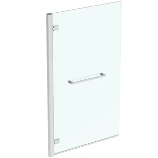 IDEAL STANDARD I.LIFE - Skříňka na vanu 900x80x1505 mm ve stříbrném rámu, čiré sklo #T4889EO - Stříbrný rám, čiré sklo