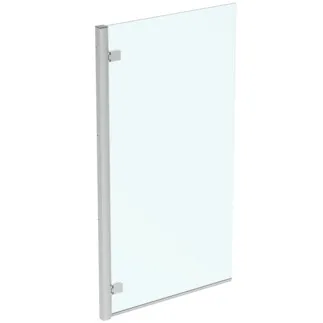IDEAL STANDARD I.LIFE - Skříňka na vanu 815x40x1505 mm ve stříbrném rámu, čiré sklo #T4885EO - Stříbrný rám, čiré sklo