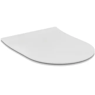 IDEAL STANDARD BLEND CURVE - Sendvičové sedátko 360x460x50 mm v bílém lesku - SoftClosing WC #T520801 - Bílá (Alpine)