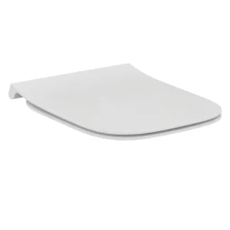 IDEAL STANDARD I.LIFE B - Sendvičové sedadlo 360x450x45 mm v bílé lesklé barvě #T500201 - Bílá (Alpine)