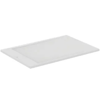 IDEAL STANDARD ULTRA FLAT S I.LIFE - Obdélníková sprchová vanička 1200x900x30 mm v kararské bílé barvě - Antibakteriální, Protiskluzový povrch, Bezbariérová, v souladu s DIN 18040, Lze řezat na míru, Opravitelná, výška 30 mm #T5221FR - kararská bílá