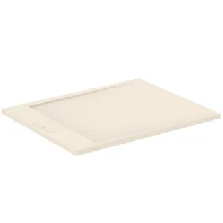 IDEAL STANDARD ULTRA FLAT S I.LIFE - Obdélníková sprchová vanička 1000x800x30 mm z pískovce - antibakteriální, protiskluzový povrch, bezbariérová, v souladu s DIN 18040, možnost řezání na míru, opravitelná, výška 30 mm #T5223FT - pískovec