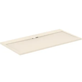 IDEAL STANDARD ULTRA FLAT S I.LIFE - Obdélníková sprchová vanička 1600x800x30 mm z pískovce - antibakteriální, protiskluzový povrch, bezbariérová, v souladu s DIN 18040, možnost řezání na míru, opravitelná, výška 30 mm #T5225FT - pískovec