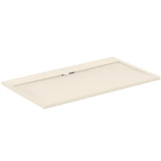 IDEAL STANDARD ULTRA FLAT S I.LIFE - Obdélníková sprchová vanička 1400x800x30 mm z pískovce - antibakteriální, protiskluzový povrch, bezbariérová, v souladu s DIN 18040, možnost řezání na míru, opravitelná, výška 30 mm #T5224FT - pískovec