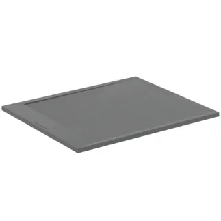 IDEAL STANDARD ULTRA FLAT S I.LIFE - Obdélníková sprchová vanička 1200x1000x30 mm v křemenné šedé barvě - Antibakteriální, Protiskluzový povrch, Bezbariérová, podle DIN 18040, Lze řezat na míru, Opravitelná, výška 30 mm #T5228FS - Křemenná šedá