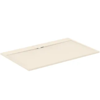 IDEAL STANDARD ULTRA FLAT S I.LIFE - Obdélníková sprchová vanička 1600x1000x30 mm z pískovce - antibakteriální, protiskluzový povrch, bezbariérová, v souladu s DIN 18040, možnost řezání na míru, opravitelná, výška 30 mm #T5232FT - pískovec
