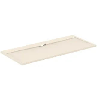 IDEAL STANDARD ULTRA FLAT S I.LIFE - Obdélníková sprchová vanička 1800x800x30 mm z pískovce - antibakteriální, protiskluzový povrch, bezbariérová, v souladu s DIN 18040, možnost řezání na míru, opravitelná, výška 30 mm #T5236FT - pískovec