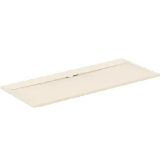 IDEAL STANDARD ULTRA FLAT S I.LIFE - Obdélníková sprchová vanička 1700x700x30 mm z pískovce - antibakteriální, protiskluzový povrch, bezbariérová, v souladu s DIN 18040, možnost řezání na míru, opravitelná, výška 30 mm #T5244FT - pískovec