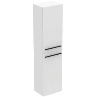 IDEAL STANDARD I.LIFE A - Skříň 400x300x1600 mm v bílé barvě, 2 dveře - Předmontováno, dřevo z udržitelných zdrojů #T5260DU - Bílá