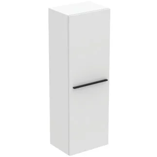IDEAL STANDARD I.LIFE A - Skříň 400x300x1200 mm v bílé barvě, 1 dveře - Předmontováno, dřevo z udržitelných zdrojů #T5261DU - bílá