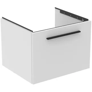 IDEAL STANDARD I.LIFE B - Toaletní stolek 600x505x440 mm v bílé barvě, 1 zásuvka - SoftClosing, Předmontováno, Dřevo z udržitelných zdrojů #T5269DU - Bílá