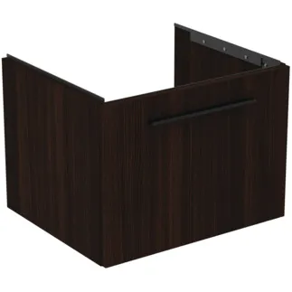 IDEAL STANDARD I.LIFE B - Toaletní stolek 600x505x440 mm v barvě kávový dub, 1 zásuvka - SoftClosing, Předmontováno, Dřevo z udržitelných zdrojů #T5269NW - Kávový dub
