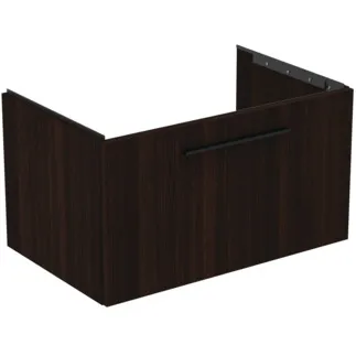 IDEAL STANDARD I.LIFE B - Toaletní stolek 800x505x440 mm v barvě kávový dub, 1 zásuvka - SoftClosing, Předmontováno, Dřevo z udržitelných zdrojů #T5271NW - Kávový dub