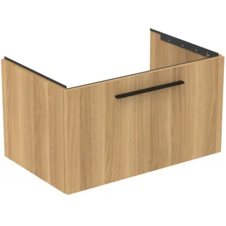 IDEAL STANDARD I.LIFE B - Toaletní stolek 800x505x440 mm, dub Hamilton, 1 zásuvka - SoftClosing, Předmontováno, Dřevo z udržitelných zdrojů #T5271NX - Přírodní dub